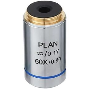 العدسة الهدف الفضائية المجهرية 4x 10x 20x خيط RMS الخيط المضاد للانتعاش متوافق مع المجاهر المهنية أوليمبوس (60x)