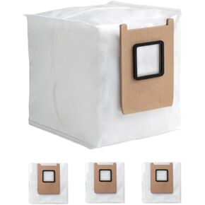 Dust Bags Fit For Eufy For Omni E25 / E28 Robot Vacuum, Non-woven Fabrics Large Capacity Dust Collector, Auto Empty Station Bags Fit For Omni E25, For Omni E28 Robotic Vacuum Parts