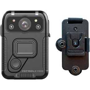 IRIS 2K GPS Touch Screen HD WiFi 128GB 8 Hour Battery Police Body Camera (Add Molle Mount)