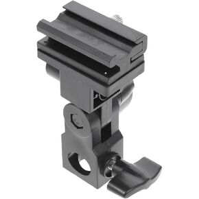 Flash Light Bracket with Adjustable Angle Compatible with Reflective Umbrellas Stable Design for Type Flash Lamp Holder for Enhanced Safety