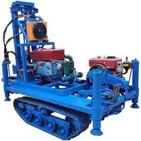 150m Crawler Water Well Drilling Rig – Reliable Drilling Machine for Medium-Depth Wells, Agricultural & Industrial Water Extraction