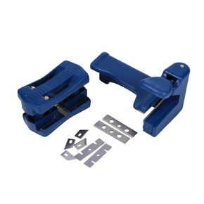 Banding Trimmer, Portable Manual Tail Trimming Woodworking Tool, Manual Wood Banding Trimming Machine Set, Double Banding Cutter Accessory for Furniture Cabinet Decoration