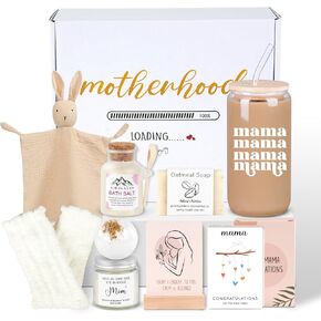 New Mom Gifts For Women, 1st Mother's Day Gift, 15 Pieces Postpartum Care Package After Baby, Pregnancy Gifts For Mother To Be, First-Time Expecting Moms