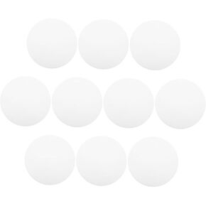 Homoyoyo 10PCS Downlight Lamp Shade Diffuser Sheet Easy to Install Light Diffuser for Drum Lampshades Material for Lighting