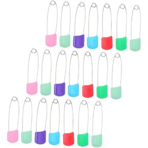 ARTIBETTER 50pcs Safety Diaper for Cloth Diapers Brooches Safe Locking Design Lightweight and Versatile Fasteners for Sewing and Crafting