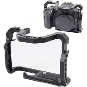 Camera Stabilizer for 200D 200DII, Video Camera Cage Rig Universal Stabilizer, Aluminum Alloy Camera Camcorder Stabilizer Extension Cage, Versatile Device Expansion Support