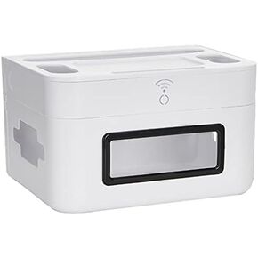 Unit Shelf Router Storage Box WiFi Storage Box Cable Organizer Box Storage Shelf Power Strip Protector Hider