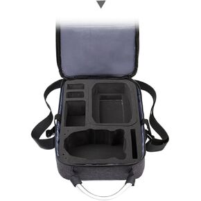 Storage Box Dron Handbag Bag Single Shoulder Crossbody Bags Drone Battery Bag Accessorie Compatible For DJI Mini 3 Pro(For 3 Battery)