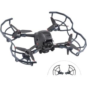 Propeller Protection Cover Compatible for DJI FPV Drone Protective Propeller Guard Mounted Ring Protection Blade Anti-Collision Ring Guard