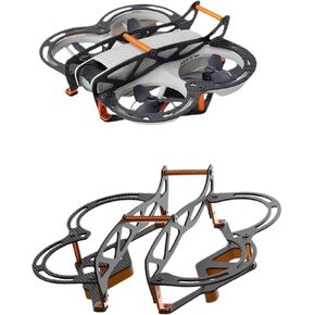 Bundle Kit Protective Cover Compatible for DJI NEO All Carbon Fiber Armored Anti-Collision Mecha Cover Drone Gimbal Bumper Guard Accessoy