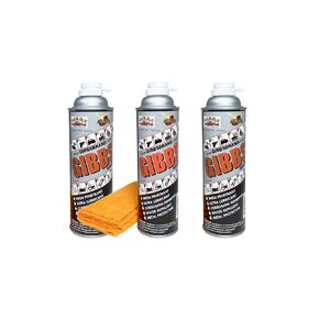 Gibbs Brand Lubricant - Penetrating Oil - Multi Purpose - Corrosion Inhibitor (3-12oz) with Microfiber Towel 14" x 14"