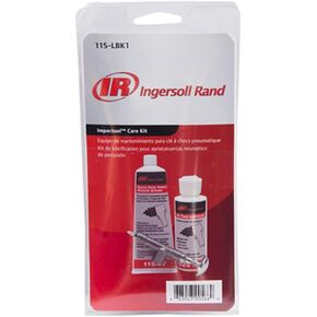 Ingersoll Rand 115-LBK1 Composite Housing Impact Wrench Care Kit includes 10Z4 oil, 4 oz 115 grease, and grease gun