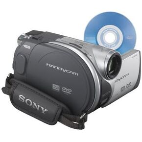 Sony DCR-DVD105 DVD Handycam Camcorder مع Zoom البصري 20x (متجدد)