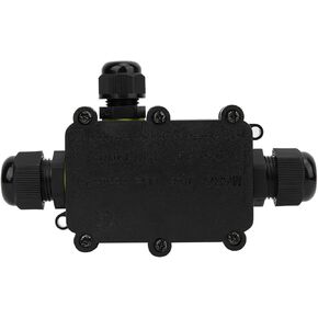 Hztyyier Underwater Electronic Housing, MysticalFantasy Inhibition Connection Box, 5m Deep Cable Connection for the Lighting Outdoors
