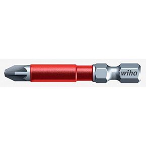 Wiha Terminator Impact Power Bit Pozidriv #2 x 49mm (2 Bit Pack)
