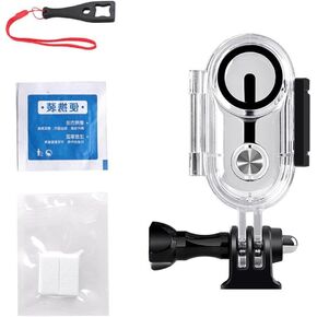 60M Dive Housings Shell for 360 GO 3 Waterproof Case for 360 GO 3 Action Camera Underwater Diving Case Accessories Waterproof Case Transparent Cover