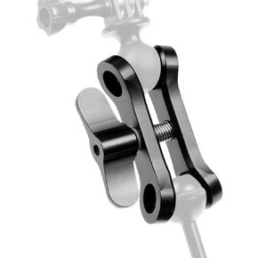 CNC Butterfly Clip Diving Clip Light Connector Ball Head Mount Tripod Adapter for Go Pro 7 Sports SLR Camera Underwater