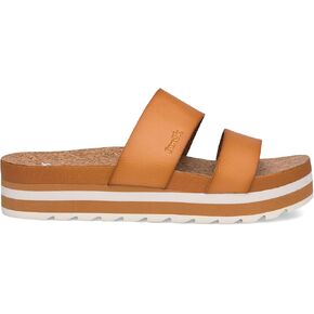 Sanuk Womens Alt-Itude | Platform Sandals Women | Womens Fashion Slide Sandals | Molded Footbed with Arch Support