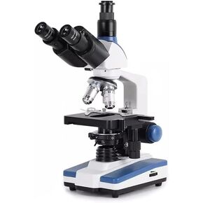 Microscope Kit 40X-2500X 4K Biological Microscope Compound Mechanical XY 3D Stage for Educational Science Lab Microscope Lens Adapters