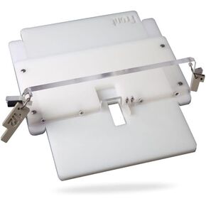 Router Box Joint Jig,finger joint jig for router table with 3 size index keys (1/4, 3/8, 1/2 in) and setup bars, high-definition acrylic design, adjustable tightness, includes video instructions