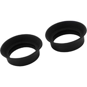Scope Eyepiece Eyecup Soft Rubber Eye Guard Cup for Microscope Monocular Binocular 2pcs Foldable Eyepiece Cover 28-32mm