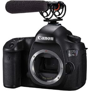 Digital Nc Advanced Super Cardioid Microphone for Canon EOS 5D Mark IV (Stereo/Shotgun) with Dead Cat Wind Muff