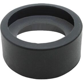 Industrial Eyepiece Cover 28mm-37mm Inner Diameter Binoculars Rubber Eyepiece Eyes Guard Cups Shield for Microscopes, Black