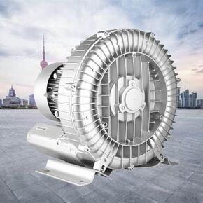 High-Pressure Vortex Ring Blower, Low Noise High-Pressure Industrial Vacuum Pump for Air Blowing Or Suction, 0.47HP 0.5HP 0.74HP 1.01HP 1.49HP(750W/1.01HP)