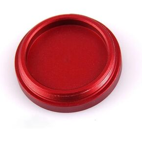 Metal Protective caps for 1.25-inch eyepieces and Barlow Lenses, Red