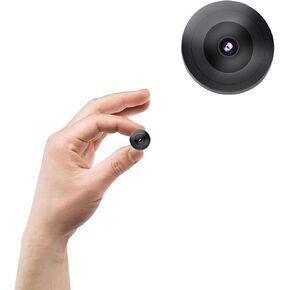 Hidden Camera with Audio/Video. Mini Camera, Small Camera. Spy Hidden Cameras for Home Indoor Use. Spy Cam with Night Vision and Motion Detection | Only 0.9 inch! Baby Monitor Small mini Wireless T2