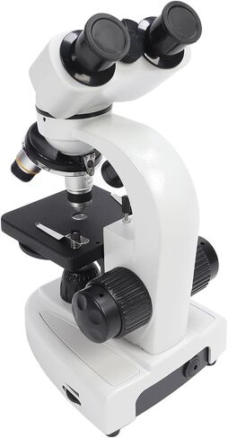 Binocular Microscope 40X‑5000X 360° Rotation Clear Image High Definition for Inspection Laboratory (US Plug 100-240V) in Saudi Arabia