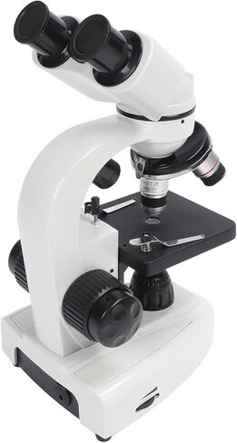 Binocular Microscope 40X‑5000X 360° Rotation Clear Image High Definition for Inspection Laboratory (US Plug 100-240V) in Saudi Arabia