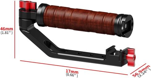 قبضة حبال قابلة للتعديل ، قبضة مثبتات gimbal كاميرا محمولة لـ RS2/RS3/RS3PRO ، مقبض حبال قابل للطي مع حذاء شريحة من نوع الناتو وحذاء بارد (مع شريحة) in Saudi Arabia