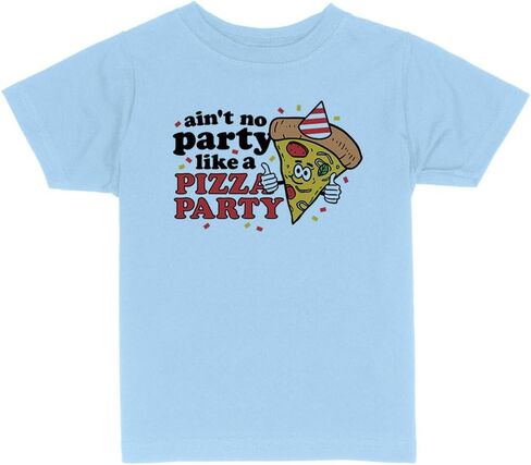 Ain't No Party Like a Pizza Party Toddler Kids T-Shirt in Saudi Arabia