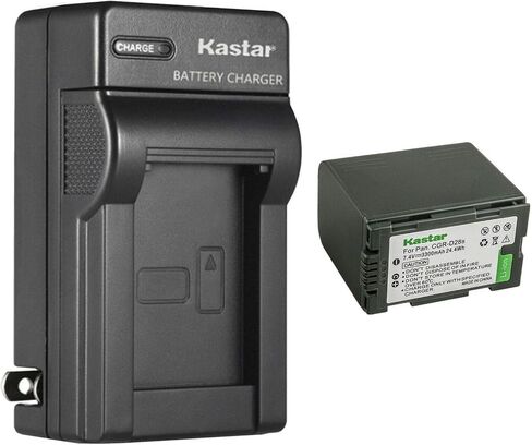 Kastar CGR-D28 AC Wall Battery Charger Replacement for Panasonic PV-DV600K, PV-DV601, PV-DV602, PV-DV700, PV-DV701, PV-DV702, PV-DV710, PV-DV800, PV-DV800K, PV-DV801, PV-DV851, PV-DV852 in Saudi Arabia