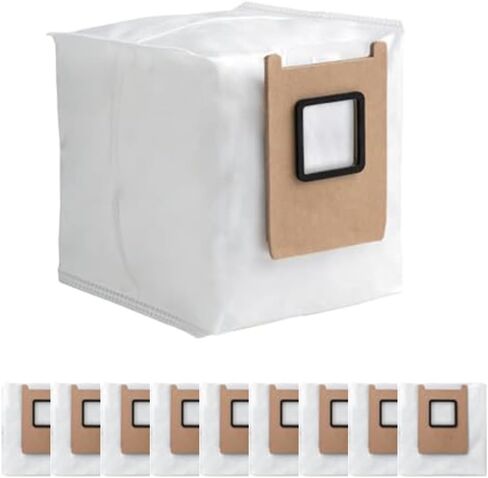 Dust Bags Fit For Eufy For Omni E25 / E28 Robot Vacuum, Non-woven Fabrics Large Capacity Dust Collector, Auto Empty Station Bags Fit For Omni E25, For Omni E28 Robotic Vacuum Parts in Kuwait