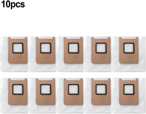 Dust Bags Fit For Eufy For Omni E25 / E28 Robot Vacuum, Non-woven Fabrics Large Capacity Dust Collector, Auto Empty Station Bags Fit For Omni E25, For Omni E28 Robotic Vacuum Parts in Kuwait