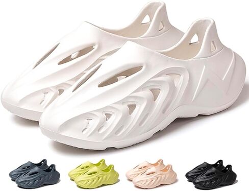 Vioxthak Foam Runner أحذية رياضية مجوفة غير رسمية مغلقة Sehe Slides Slides وسادة المشي أحذية الجري Foam Runners Sneakers أحذية المياه الناعمة في الهواء الطلق الشاطئ للنساء الرجال in Saudi Arabia