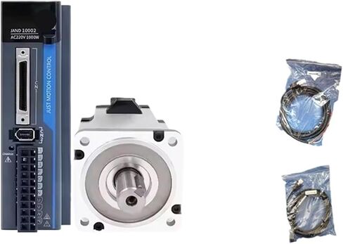 1pcs 1KW 3.2N.m AC Servo Motor with Driver 220VAC 3000RPM 2.5A 1000W AC Servo Motor Driver Kit for Laser Machine(1pcs Motor Brake) in Saudi Arabia