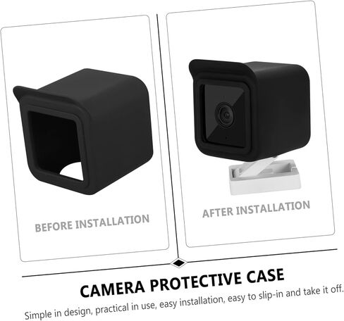 DOITOOL 5pcs Camera Silicone Case Camcorder Ring Outdoor Camera Security Camera 3 Protective Case in Saudi Arabia