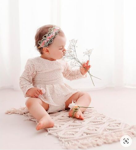 Cherrboll Baby Flower Bows عصابات رأس 6 مساءً in Kuwait