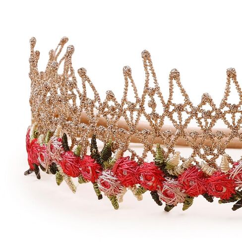 cherrboll Baby Flower Bows Headbands 6pcs Floral Hair Wraps Nylon Hairbands Crown Newborn Infant Toddler Hair Accessories in Kuwait