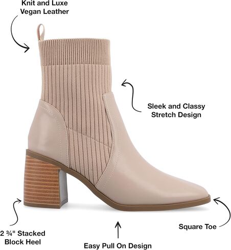 Joureee Women's Comfort Foam Harlowe Booties in Saudi Arabia