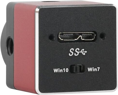 عالي السرعة Micro USB 3.0 USB3.0 5MP CMOS Microscope Camera Electronic Digital Eyepiece Mini C Mount Camera (عدسة 130X مع الضوء) in Kuwait