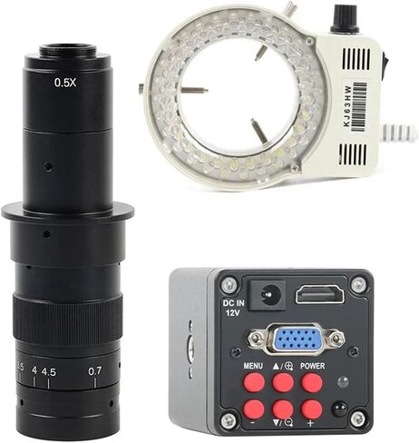الصناعي IMX323 1080P HDMI VGA Movid Microscope كاميرا قابلة للتعديل 180x Zoom C Mount in Saudi Arabia