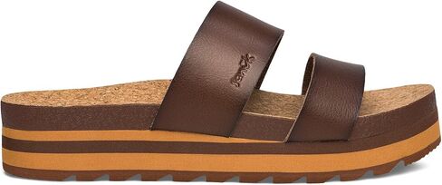 Sanuk Womens Alt-Itude | Platform Sandals Women | Womens Fashion Slide Sandals | Molded Footbed with Arch Support in Saudi Arabia