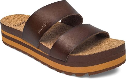 Sanuk Womens Alt-Itude | Platform Sandals Women | Womens Fashion Slide Sandals | Molded Footbed with Arch Support in Saudi Arabia