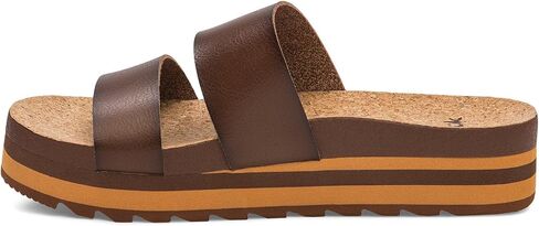 Sanuk Womens Alt-Itude | Platform Sandals Women | Womens Fashion Slide Sandals | Molded Footbed with Arch Support in Saudi Arabia