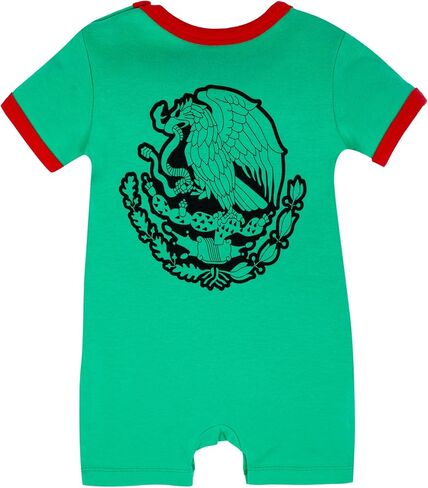 Baby Girl Soccer Clothes Baby Boys Romper Toddler Soccer Outfit Infants Jumpsuit Cute Comfortable 0-24 Months in Kuwait