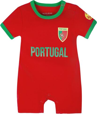 Baby Girl Soccer Clothes Baby Boys Romper Toddler Soccer Outfit Infants Jumpsuit Cute Comfortable 0-24 Months in Kuwait